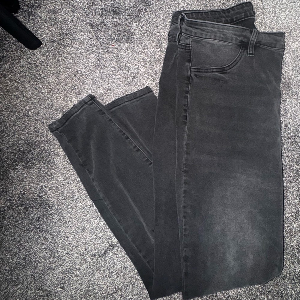 Dark Grey Skinny Pants